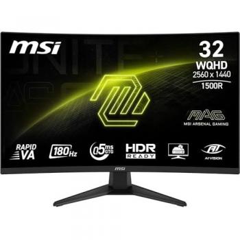 MSI MAG 321CQF E18 31.5” Wide Quad HD Curved Display