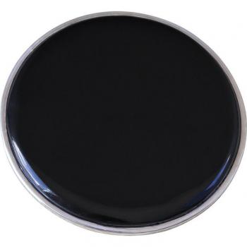 8 Inch Black Drum Head - Sound Controlled, 0.188mm Thickness, Imported PET Material