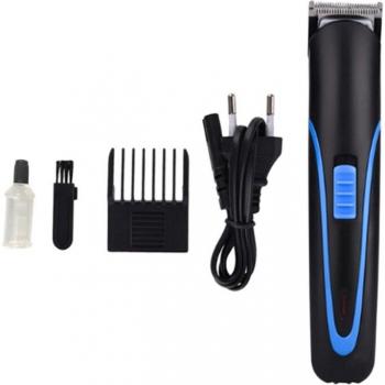 TOD Rechargeable Hair Clipper and Facial Shaver for Men EU Plug Blue