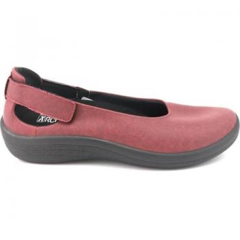 Zapatos de Mujer ARCOPEDICO JASMUND LICRA ROJA
