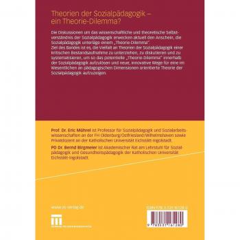 Eric MXfchrel Theorien Der Sozialpädagogik - Ein Theorie-Dilemma? (German Edition)