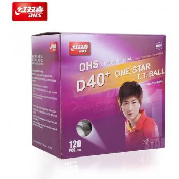 120 Pcs Dhs 1 Star D40+ Seamed Plastic Ping Pong Balls