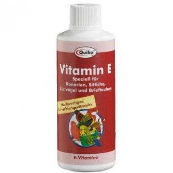 Quiko Vitamine E 200 ml – Support Fertilité Oiseaux d'Ornement
