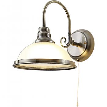 Retro-Wandlampe Alicia aus Glas