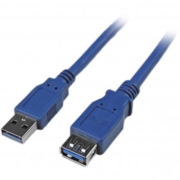 SuperSpeed USB 3.0 Extension Cable - Blue, 2m length