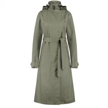 Trench Verde Chic para Mujer