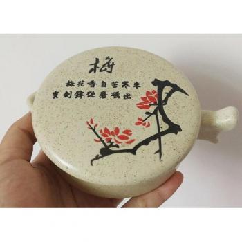 Chinesische Tintenplatte aus Keramik