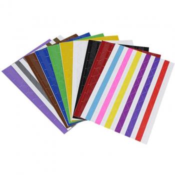 Bunte PVC-Aufkleber Ecke – 102 Blätter, ideal für Sammelalbumrahmen