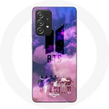Coque Samsung Galaxy A52 BTS ON Affiche Fanart Logo
