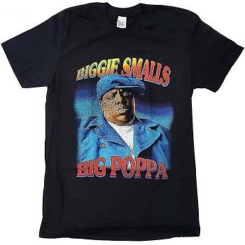 Biggie Smalls Unisex Adult Big Poppa Black T-Shirt XXL