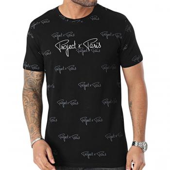 Maglietta Project X Paris A Maniche Corte 210105 Nera M