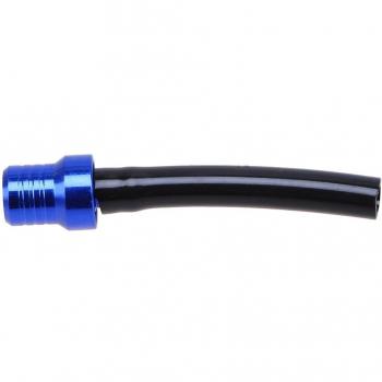 CNC Black Fuel Tank Breather Hose and Cap for Motorcycles