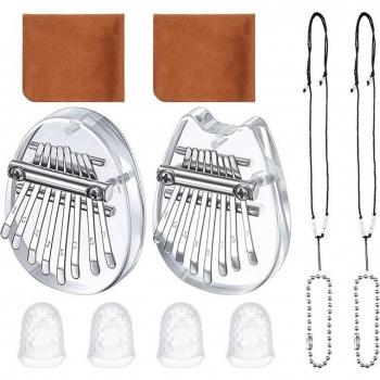 Mini Piano Kalimba de Pulgar con Accesorios