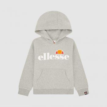 Felpa Ellesse Isobel con Cappuccio Grigia 10-11 Anni