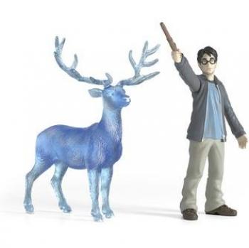 Figurine Harry Et Son Patronus Schleich - La Boite