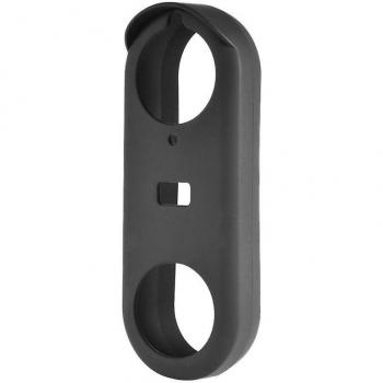 Cubierta de Silicona para Timbre Hello (Negro) - Protección Completa y Visión Nocturna