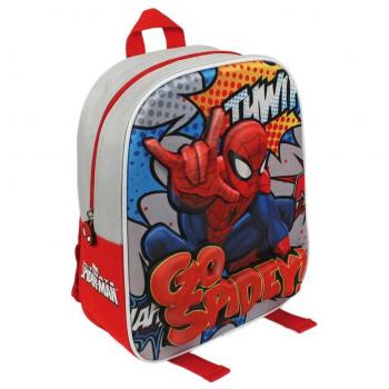 Spiderman - Mochila relieve de goma, 25 x 31 cm