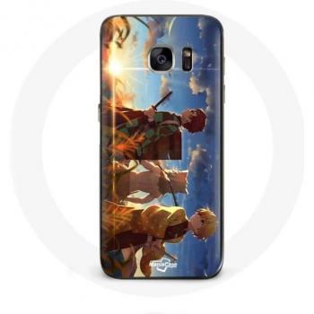 Demon Slayer Kimetsu no Yaiba Case for Samsung Galaxy S6 - Tanjiro, Inosuke, Zenitsu