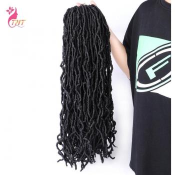Postizo de Rastros de Ganchillo Negro