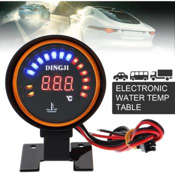Universal‑Wassertempsensor 2″ LED 52 mm für Auto/Lastwagen