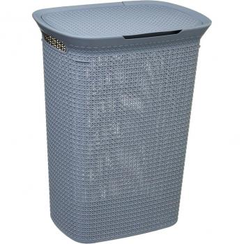 Corbeille à linge Fermée Scandinave 57L