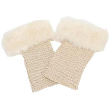 Women's Fur Knit Boot Toppers