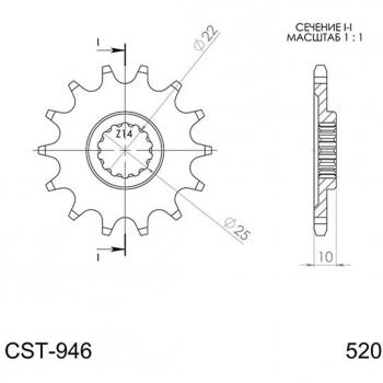 PIGNONE P520 - Z15 (DIS.00035)