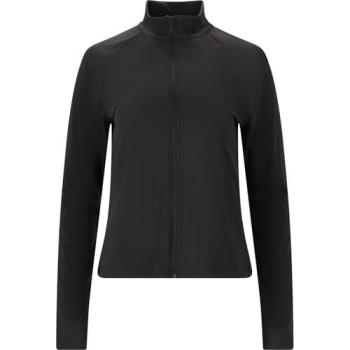 Aliya Athlecia Damen Jacke mit Vollzip, Schwarz