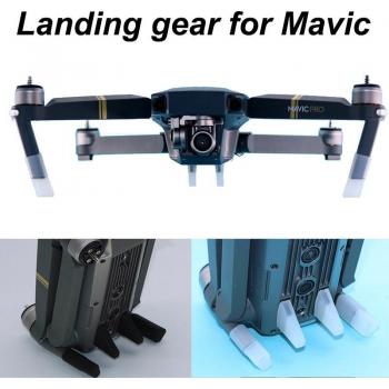 Pies de Pierna de Silicona Elevado Extensor para DJI Mavic Pro Platinum