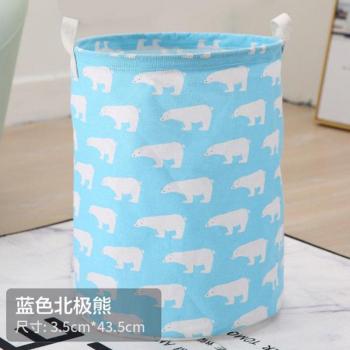 Cesta plegable para juguetes y ropa sucia