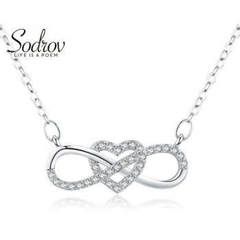 Sodrov 925 Sterling Silber Glücks Kette für Frauen