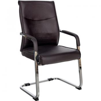 Poltroncina Visita Décoshop26 PVC Marrone
