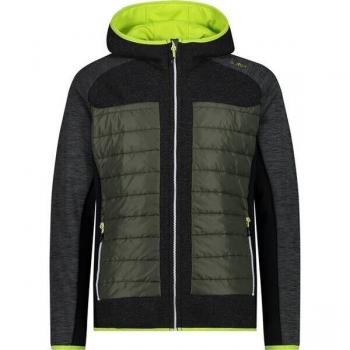 CMP 33M2147 Men's Dark Grey Hybrid Fleece Jacket – L