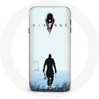 Capa para Samsung Galaxy S5 Vikings Serie 6 Ragnar Lothbrok La Banda Annonce 2022