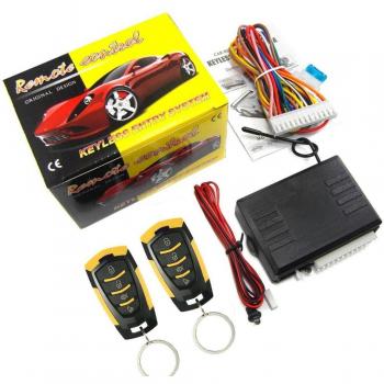 Dispositif d'alarme de verrouillage central avec moteur et télécommande - M616-8182