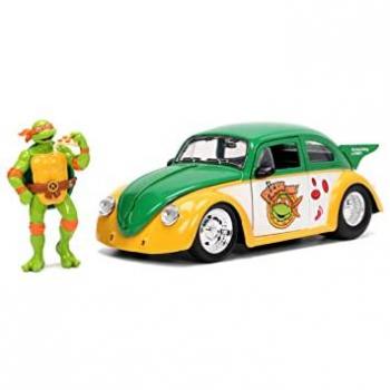 TMNT 1987 TV Series VW Beetle Michelangelo 1/24 Scale Model