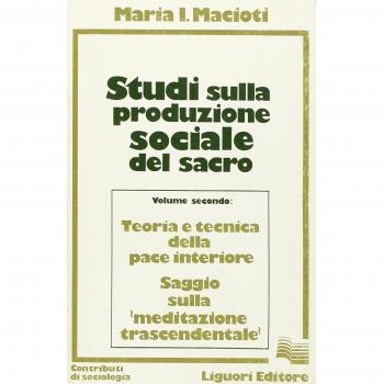 Studi sulla produzione sociale del sacro. Vol. 2