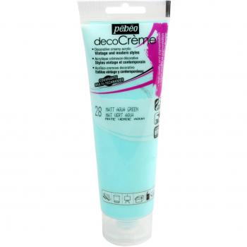 Pebeo Artist Acrylic Paint Bastelfarbe Decocrème Matte Watergreen 120 ml