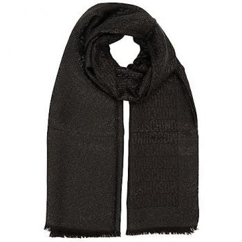Moschino Estola Black Female Stole
