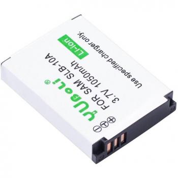 YUBOLI 1050mAh SLB-10A Battery + LCD USB Charger for Samsung HMX-U100