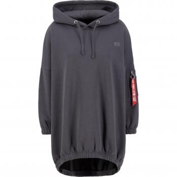 Robe sweat femme Alpha Industries X-Fit Label OS gris vintage