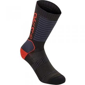 Alpinestars Paragon Lite 19 Chaussettes Noir Rouge S