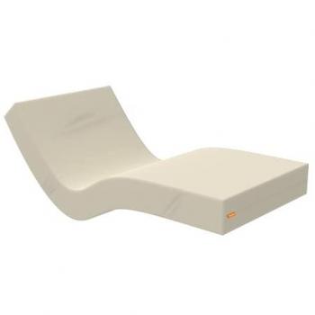 Materasso Geriatrico 90x190 cm flessibile - Sfoderabile, Rivestimento Sanitario impermeabile