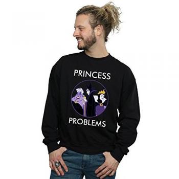 Disney Villains Princess Headache Sweatshirt – Large, Men’s