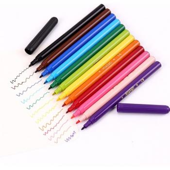12PCS Fine Tip Watercolor Art Pens