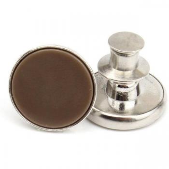 Botón Instantáneo Desmontable de 17mm para Pantalones Vaqueros, Ajuste Perfecto, Hebillas Universales - 1 Unidad