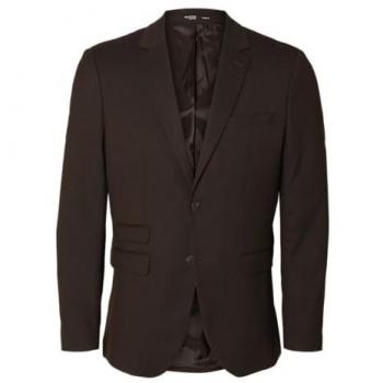 Giacca Monopetto Uomo Marrone Scuro
