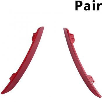 BMW 3 Series F30 F31 F35 Rear Bumper Reflector Light Pair Red Lens 63147301187 63147301188