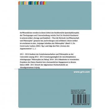 Strenge und Exaktheit. Eine Methodenreflexion in Wissenschaft und Philosophie