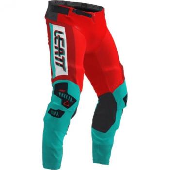 Ropa de protección Leatt 5.5 I.K.S Motocross rojo/verde/azul
